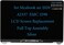 Daplinno 13 Screen Replacement for MacBook Air M1 2020 A2337 EMC 3598 MGN93 MGND3 MGN73 MGNA3 MGNE3 Display Full LCD Screen Complete Full Top Assembly Kit Silver