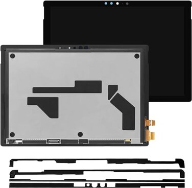 PEHDPVS for Microsoft Surface Pro 6 1807 1809 2018 Screen Replacement for Surface Pro 6 LCD Display LP123WQ1 6870S2403A Digitizer 2736x1824 123 inch LED Display Touch Screen Digitizer Assembly