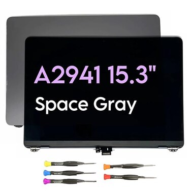 Fotisangea A2941 LCD Display Full Assembly Screen Panel 2023 Year EMC 8301 for MacBook Air Retina 153 M2 LCD Silver Space GreyStarlightMidnight Space Gray