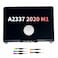 LCDMACAPP CY Replacement 133 Laptop LCD Display Assembly for MacBook Air Retina M1 A2337 EMC 3598 MGN63 MGN73Silver