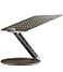 KU XIU Adjustable Laptop Stand with 7in1 Hub Foldable Portable Aluminum Laptop Riser with 360 Swivel Base for Desk Ergonomic Computer Notebook Stand Holder for All Laptops 1017Gray Wooden