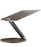 KU XIU Adjustable Laptop Stand with 7in1 Hub Foldable Portable Aluminum Laptop Riser with 360 Swivel Base for Desk Ergonomic Computer Notebook Stand Holder for All Laptops 1017Gray Wooden