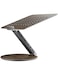 KU XIU Adjustable Laptop Stand with 7in1 Hub Foldable Portable Aluminum Laptop Riser with 360 Swivel Base for Desk Ergonomic Computer Notebook Stand Holder for All Laptops 1017Gray Wooden