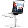 BESIGN LSX6N Laptop Stand Ergonomic Adjustable Notebook Riser Computer Holder Laptop Mount Compatible with 10156 Laptops Silver