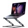 VIGLT Laptop Stand for Desk Adjustable Laptop Stand Holder Portable Laptop Riser with MultiAngle Height Adjustable Computer Stand for MacBook AirPro and More Notebooks 10173Black