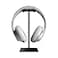 TalkWorks Headphone Stand HolderDesktop Headset Stand Organizer and Tabletop Space Saver for Home Office and Gaming Room Sleek Design Easy Assembly and Durable NonSlip BaseBlack