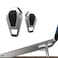 ELE DEPI Laptop Stand PortableZinc Alloy Laptop Mini StandLaptop Riser InvisibleErgonomic Laptop Stand Cooling Suitable for 1220 Inches LaptopSilver2pieces