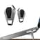 ELE DEPI Laptop Stand PortableZinc Alloy Laptop Mini StandLaptop Riser InvisibleErgonomic Laptop Stand Cooling Suitable for 1220 Inches LaptopSilver2pieces