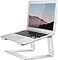 Orionstar Ergonomic Laptop Stand Premium 5mm Aluminum Riser for 10156 Inch Notebook Computer ToolFree Detachable Elevator Holder for Desk Office Sturdy Riser for EyeLevel Neck Relief Silver
