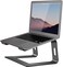 Orionstar Ergonomic Laptop Stand Premium 5mm Aluminum Riser for 10156 Inch Notebook Computer ToolFree Detachable Elevator Holder for Desk Office Sturdy Riser for EyeLevel Neck Relief Black