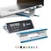 Steepy 2 Pack Portable Electronic Device Stand Lightweight Laptop Stand for Laptops Smartphones Tablets Projectors Recycled Plastic Posture Perfection Cooling Ventilation Blue Ocean