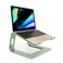 Cenawin Ergonomic Aluminum Laptop Mount Adjustable Computer Stand for MacBook ProAir HP Lenovo Samsung Dell Fits 10173 Laptops Apple Green