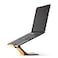 XDK Wood Laptop Stand for Desk Ergonomic Height Riser for Notebook Computer up to 15 Inches Wooden Holder for MacBookAluminum Laptops