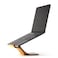 XDK Wood Laptop Stand for Desk Ergonomic Height Riser for Notebook Computer up to 15 Inches Wooden Holder for MacBookAluminum Laptops