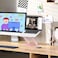 Urmust Laptop Notebook Stand Holder Adjustable Laptop Stand Portable Computer Riser Compatible with MacBook Air Pro HP Dell XPS Lenovo All Laptops 10156Rose Gold