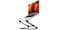 Twelve South Curve Flex Ergonomic Height Angle Adjustable Aluminum LaptopMacBook StandRiser fits 1017 folds flat for portability travel pouch included matte black