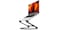 Twelve South Curve Flex Ergonomic Height Angle Adjustable Aluminum LaptopMacBook StandRiser fits 1017 folds flat for portability travel pouch included matte black