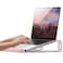 JCZT Aluminum Laptop Stand Notebook Stand with Wrist Rest Ergonomic Detachable Laptop Mount Computer Stand Compatible with 1017 All Laptops Such as MacBook Air ProHPDellLenovo Pink