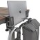 NODOCA Laptop Storage for Desk Vertical Laptop Stand for Desk MacBook Vertical Stand with Headphone Holder Desk Side Storage for MacBookSurfaceSamsungHPDellM Black