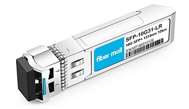 fiber mall Dell SFP 10G LR for Dell Force10 GP10G SFP1L 10GBASELR SFP 1310nm 10km DOM Transceiver Module