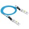 10Gtek Blue Colored 10G SFP DAC Cable Twinax SFP Cable for Ubiquiti UniFi Devices 05Meter16ft