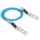 10Gtek Blue Colored 10G SFP DAC Cable Twinax SFP Cable for Ubiquiti UniFi Devices 05Meter16ft