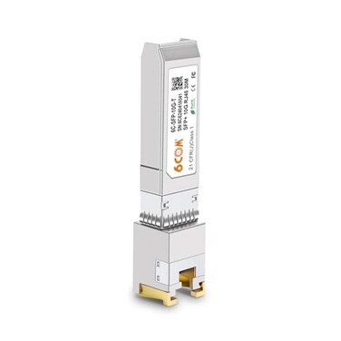 6COM 10GBaseT SFP RJ45 Transceiver 10GT Copper RJ45 Module up to 30 Meters Compatible for Arista SFP10GET and Other Open Switches