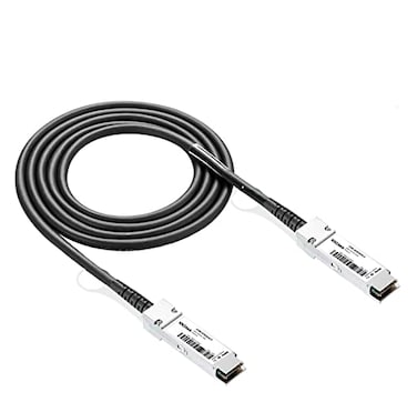 10Gtek 40G QSFP DAC Cable 40GBASECR4 Passive Direct Attach Copper Twinax QSFP Cable for Cisco QSFPH40GCU25M Meraki MACBL40G25M Supermicro Mikrotik Open Switch Devices 25Meter82ft