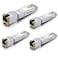 10Gtek 10Gbe SFP Copper Ethernet CAT6a Module up to 30Meter for Cisco SFP10GTS Meraki Fortinet Pack of 4