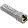 TRENDnet 10G RJ45 Copper SFP Module Convert A Standard SFP Slot Into A RJ45 MultiGigabit Port Connect Devices Up to 30m 98ft HotPluggable Lifetime Protection Silver TEG10GBRJ