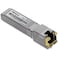 TRENDnet 10G RJ45 Copper SFP Module Convert A Standard SFP Slot Into A RJ45 MultiGigabit Port Connect Devices Up to 30m 98ft HotPluggable Lifetime Protection Silver TEG10GBRJ