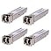 GESD 4 Pack 125G 850nm Multimode SFP LC Transceiver Fiber Module 550 Meters 1000BaseSX LC MMF for Cisco GLCSXMMDSXMMSFPGESFortinetUbiquiti UniFi UFMM1GMikrotik S85DLC05D Meraki MASFP1GBSX