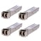 GESD 4 Pack 125G 850nm Multimode SFP LC Transceiver Fiber Module 550 Meters 1000BaseSX LC MMF for Cisco GLCSXMMDSXMMSFPGESFortinetUbiquiti UniFi UFMM1GMikrotik S85DLC05D Meraki MASFP1GBSX