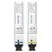 QINIYEK 1 Pair simplex SC Module 3KM 125G SingleMode Fiber Connector SFPWDMSM 1000BASE BiDi 1310nm1550nm SFP Transceiver Module