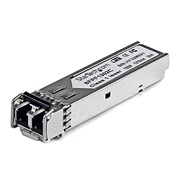 StarTech.com StarTechcom Cisco GLCFE100FX Compatible SFP Module 100BASEFX 100Mbps Multimode Fiber MMF Optic Transceiver 100 Mbps LC 2km 1310nm DDM Cisco ASR920 IE2000 IE4000 SFPF1302C
