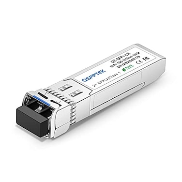 QSFPTEK10GBASELR Module 10G SFP Optical Transceiver10Gb Duplex LC 1310nm 10km DDM SMF SingleMode Compatible for Arista SFP10GLR