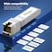 Real HD 10Gb SFP to RJ45 Module Transceiver 98Ft 30m 10 Gigabit SFP Copper Ethernet CAT6a Transceivers Compatible with 5Gb 25Gb 1Gb NOT Compatible with Brand HP Dell Aruba H3C 1Pack