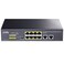 Cudy GS1010P 10Port Gigabit Ethernet Unmanaged PoE Switch with 8 x PoE 120W DesktopRackmount CCTV VLAN Mode 8023af 8023at Plug and Play