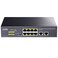 Cudy GS1010P 10Port Gigabit Ethernet Unmanaged PoE Switch with 8 x PoE 120W DesktopRackmount CCTV VLAN Mode 8023af 8023at Plug and Play