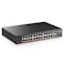MokerLink 24 Port PoE Switch with 2 Gigabit Uplink Ethernet Port 400W High Power Support IEEE8023afat Rackmount Unmanaged Plug and Play PoE
