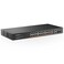 MokerLink 24 Port Gigabit PoE Switch 2 Gigabit Ethernet Uplink 2 Gigabit SFP 400W IEEE8023afat Rackmount Unmanaged Plug and Play Network Switch