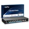 GigaPlus 10 Port 25Gb Unmanaged Ethernet Switch with 8 25G BaseT Ports 2 10G SFP Ports GiGaPlus 25Gbps Network Switch for 25Gbps NASPC WiFi6 Router Wireless AP Fanless Design Plug and Play