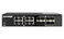 QNAP QSW3216R8S8TUS 16Port HalfWidth Rackmount 10GbE Unmanaged Switch for SMBSOHO highSpeed Networking environmen
