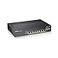 Zyxel 8Port PoE Gigabit Switch SmartManaged 8X PoE 130W 2X SFP Optional Nebula Cloud Rackmount Ethernet Network Splitter Hub GS19208HP