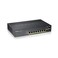 Zyxel 8Port PoE Gigabit Switch SmartManaged 8X PoE 130W 2X SFP Optional Nebula Cloud Rackmount Ethernet Network Splitter Hub GS19208HP