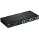 TRENDnet 8Port Gigabit PoE Switch 65W PoE Power Budget 16Gbps Switching Capacity IEEE 8021p QoS DSCP PassThrough Support Fanless Wall Mountable Lifetime Protection Black TPETG83