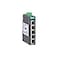 Moxa EDS205 5 Port Entry Level unmanaged Ethernet Switch w5 10100BTX Ports Plastic housing Power Supply not Included