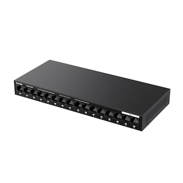 Tenda TEG1016M 16 Port Gigabit Switch Unmanaged Ethernet Switch with Traffic Optimization Plug Play Fanless Metal Design Network Switch Limited Lifetime Protection