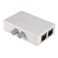 LEAGY 2 Ports Network Switch Splitter Selector Hub 2in 1Out or 1in 2Out 100M