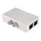 LEAGY 2 Ports Network Switch Splitter Selector Hub 2in 1Out or 1in 2Out 100M